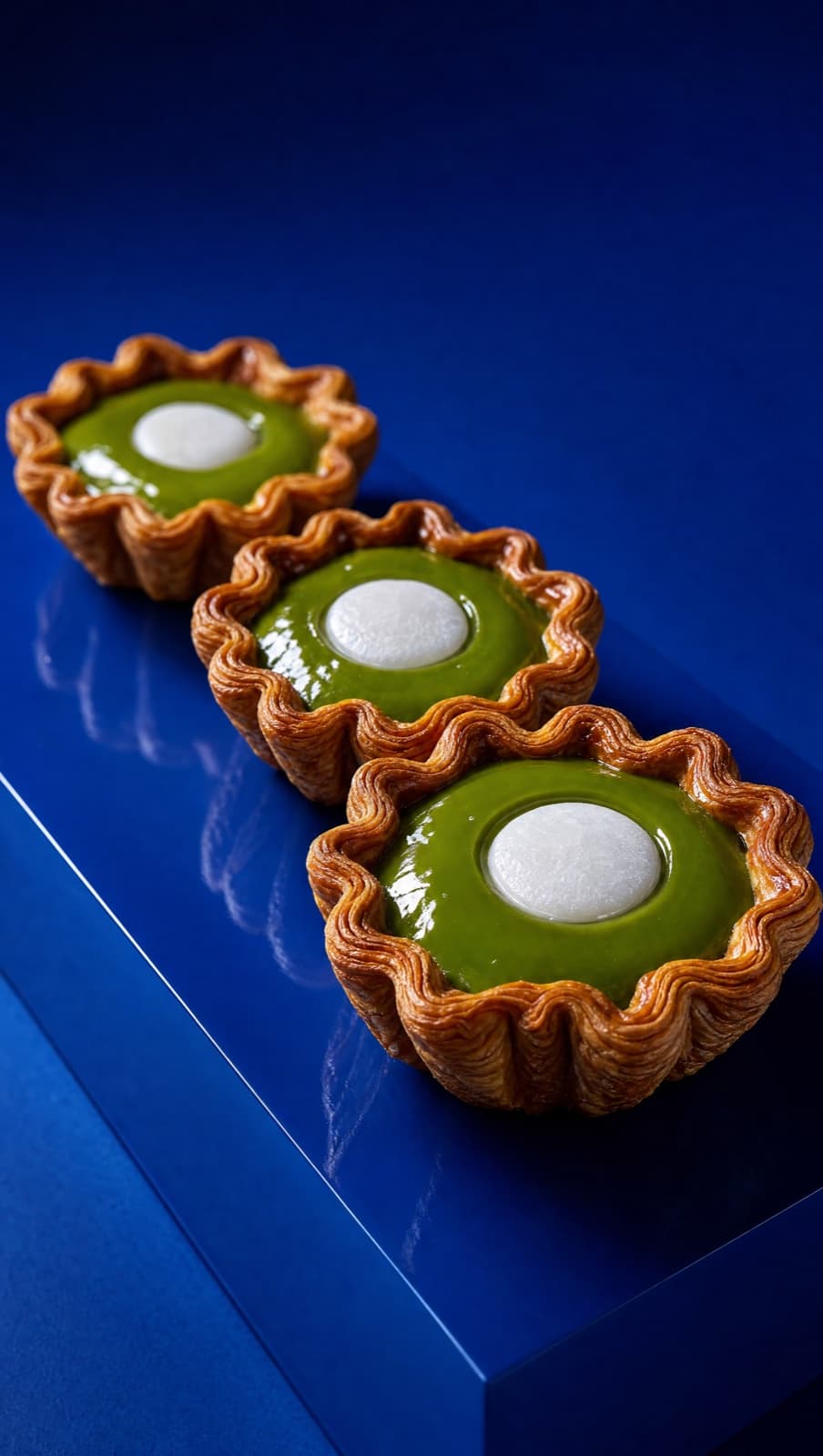 Matcha Tart Trio
